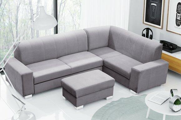 Schlafsofa Eck Sofa Couch Bettfunktion Polster Garnitur Eck Neu Schlaffunktion