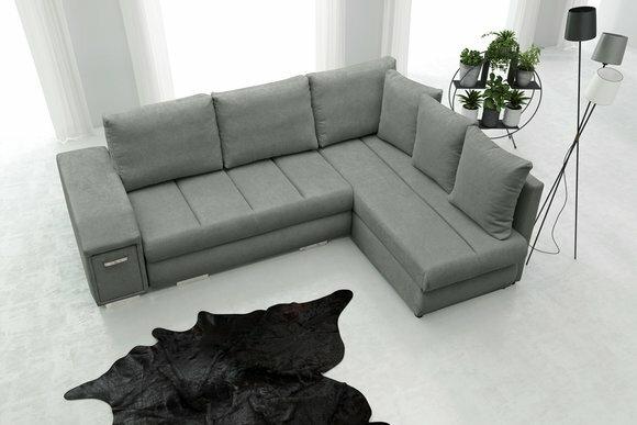 Schlafsofas Wohnlandschaft Sofa Couch Eck Sofas Garnitur Polster Ecke