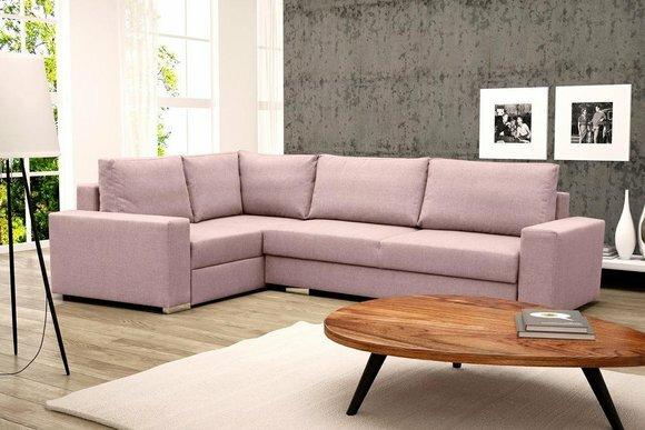 Schlafsofa Eck Sofa Couch Polster Eck Garnitur Sofas Schlaffunktion Bettfunktion