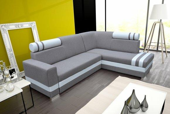 Design Ecksofa Couch Wohnlandschaft Schlafsofa Schlafsofa Eck Polster