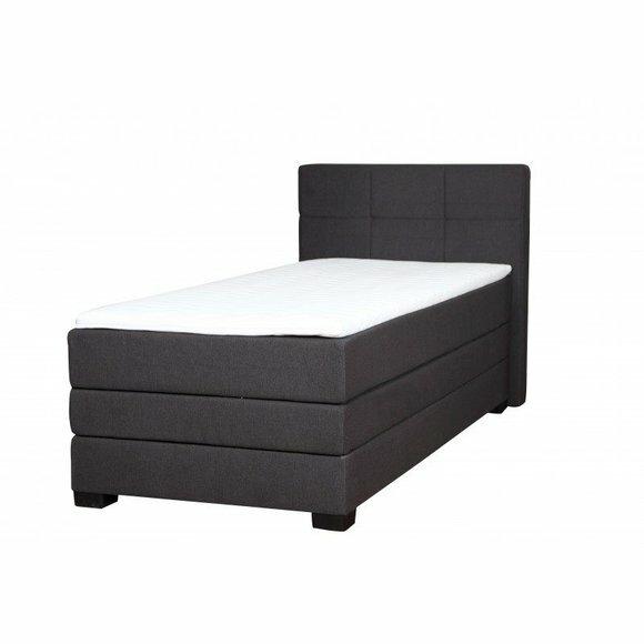 Bett Boxspring Braun Design Bett XXL Big Polster Hotel Ehe Luxus Doppel