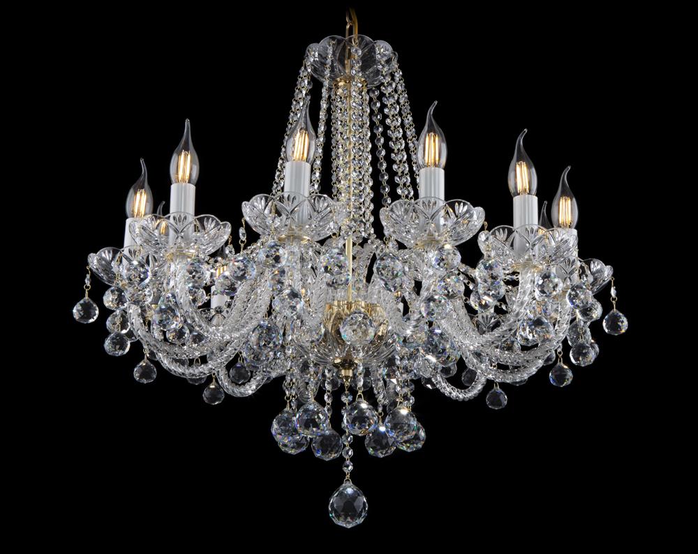 Bohemia Kronleuchter Luxus Kristall Decken Leuchten Lampen Luster