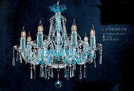Bohemia Luster Hänge Decken Leuchte Kronleuchter Lampe Kristall