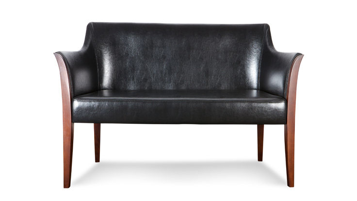 Sofa Couch Design Couch Polster Leder Modern Zweisitzer Sitzer Bank
