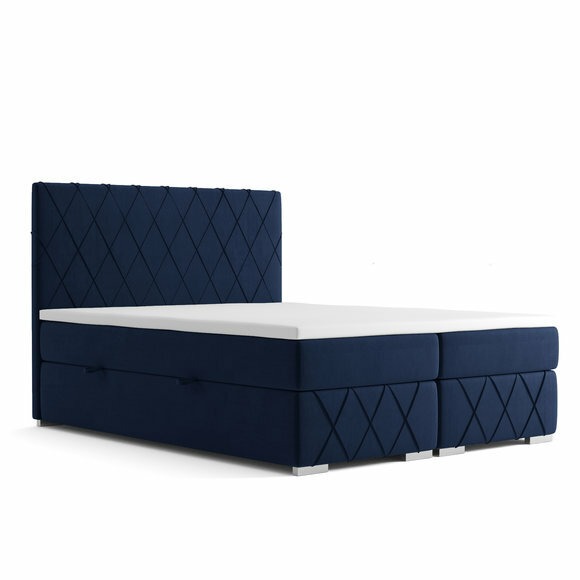 Bett Boxspring Komplett Set Doppel Matratze Topper Betten Funktion Kasten