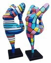 Abstrakte Deko Figur Statue Skulptur 141cm Figuren Statuen Skulpturen