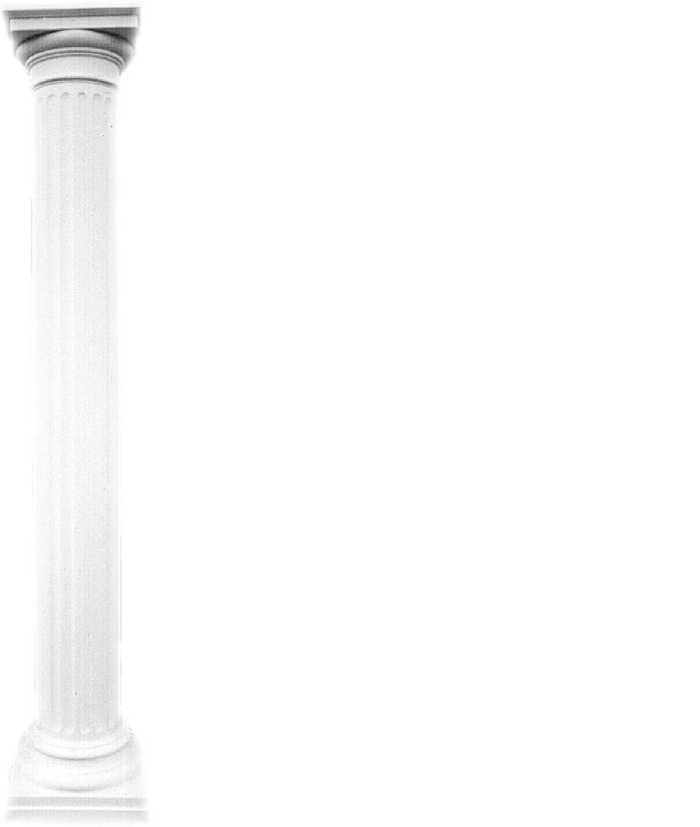 XXL Griechische Säule Antik Stil Design Luxus Säulen Stützen Neu 214cm