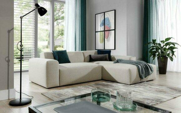 Ecksofa Sofa Couch Polster Wohnlandschaft Textil Eck Sofas Garnitur