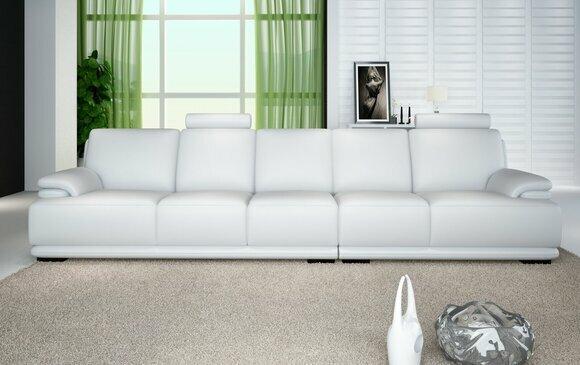 Sofa Sofagarnitur Couch Ecke Polster xxl big long sofa 6 Sitzplätze couchen