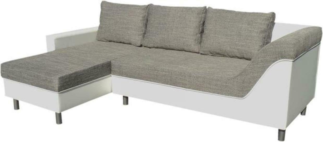 Sofa L-Form Ledersofa Couch Wohnlandschaft Garnitur Design Modern Sofa