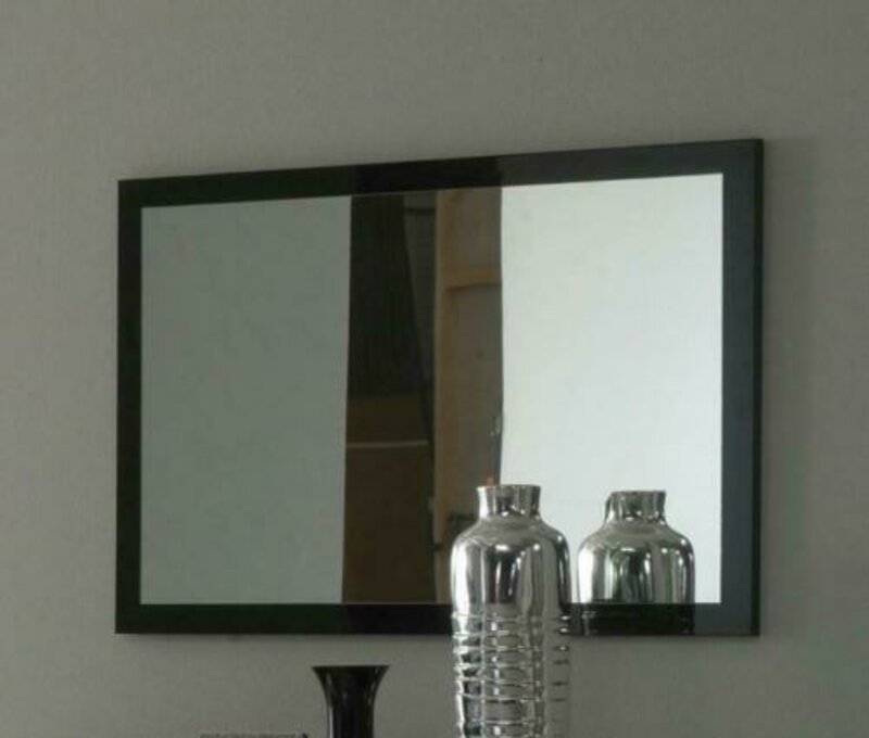Spiegel Holzrahmen Wandspiegel Klassischer Designer Spiegel 90x60cm