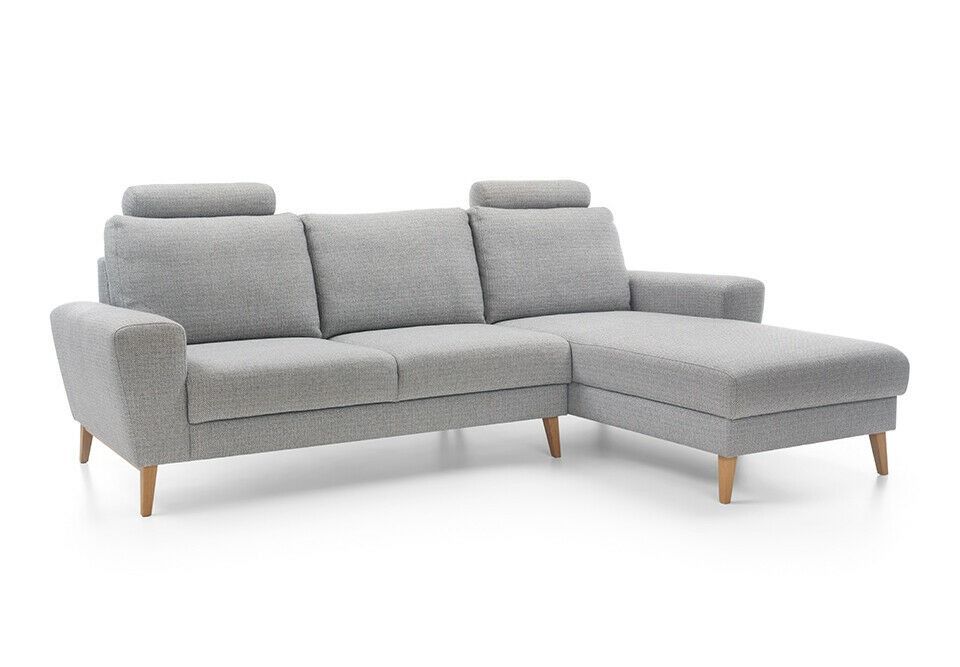 Design Ecksofa Couch Multifunktion Wohnlandschaft Textil Polster Sofas