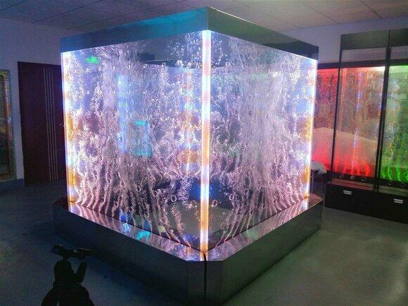 Wandpaneel LED Wasserwand Wasser Wände Wasser Blasen Wand