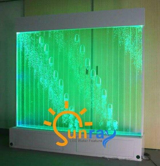 Moderne Trennwand Wasser Wände LED Wasserwand Beleuchtete Dekorative Wand