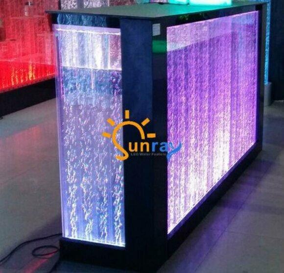 Bar Tisch Wasser Wand Bar Theke Beleuchtete Bartisch Bartheke Led Regal