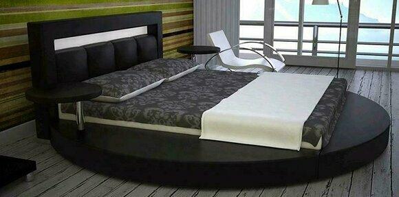 Rundes Bett Design Betten Polsterbett Rundbett Polster Round xxl