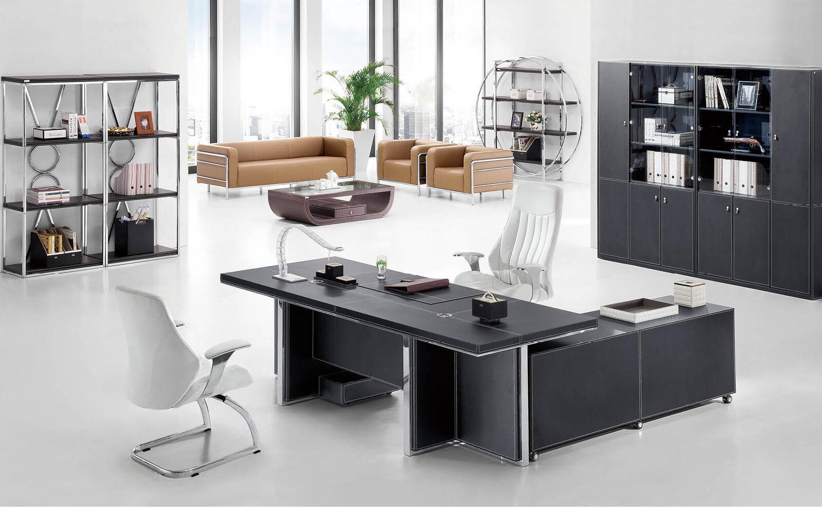 Tisch Büro Kanzlei Praxis Firmen Möbel Neu Chef Schreibtisch