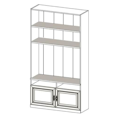 Amerkanische Stil System Möbel Wohnzimmer Büro Einrichtung Vitrine