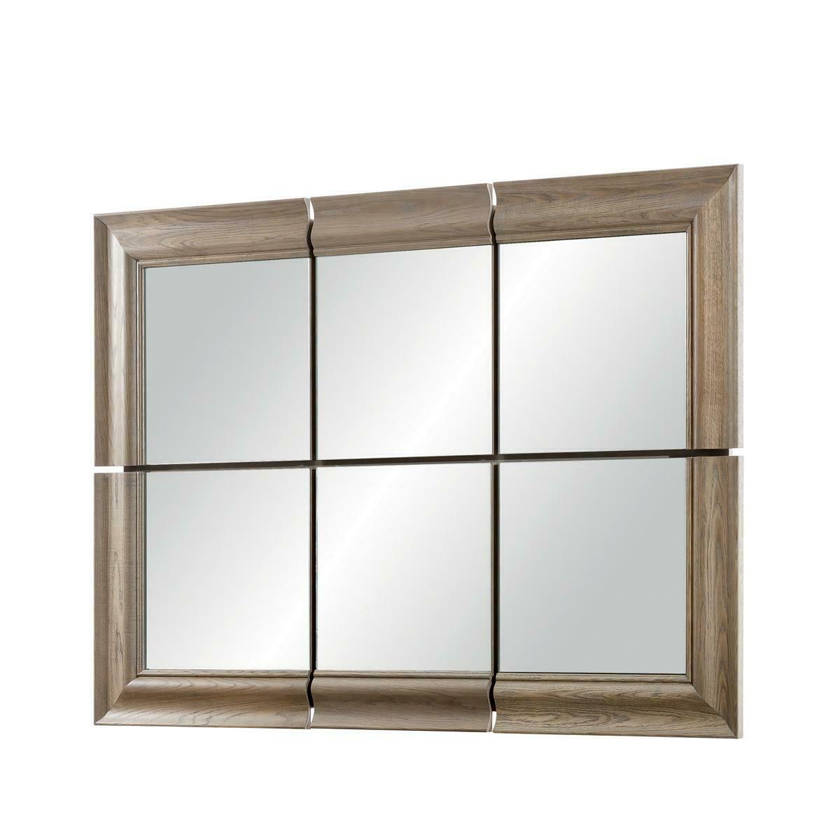 Moderner Großer Spiegel Wandspiegel Echt Holz Rahmen Deko Hängespiegel