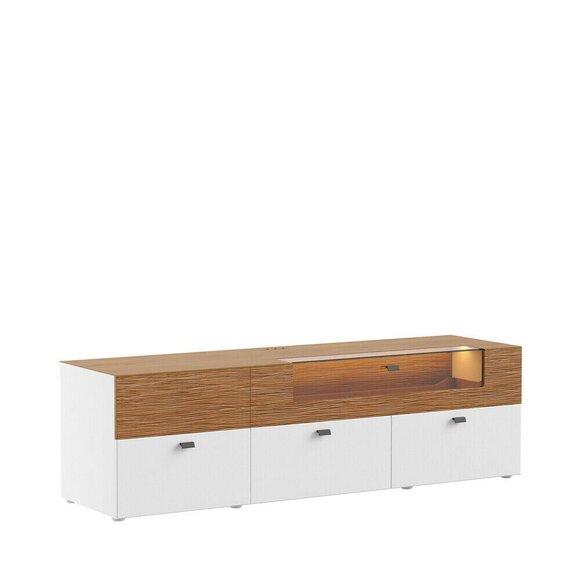 Sideboard TV Lowboard RTV XXL Schrank Tisch Deko Wohnzimmer Holz Klassisch