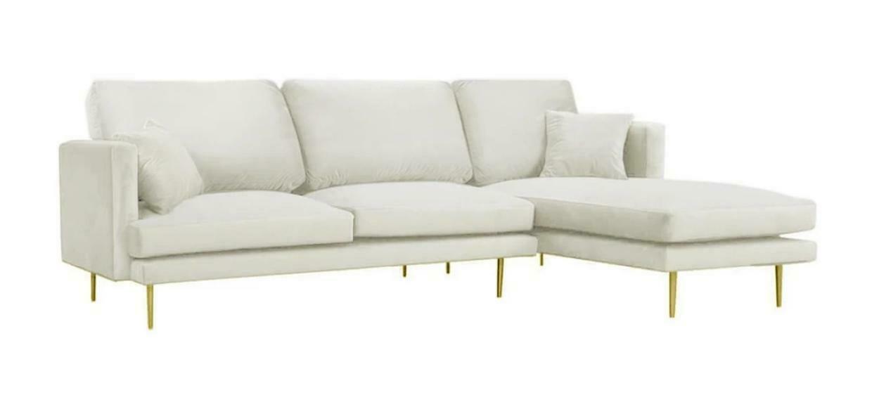 Ecksofa Sofa Couch Eckgarnitur Sofas Couchen Textil Stoff Eck Polster Ecksofa