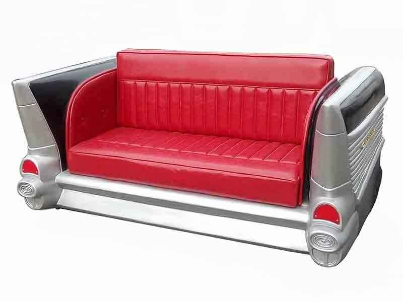 Sofa Couch Diner Cadillac USA Deko Autosofa Amerika Style Möbel Couchen Sofas