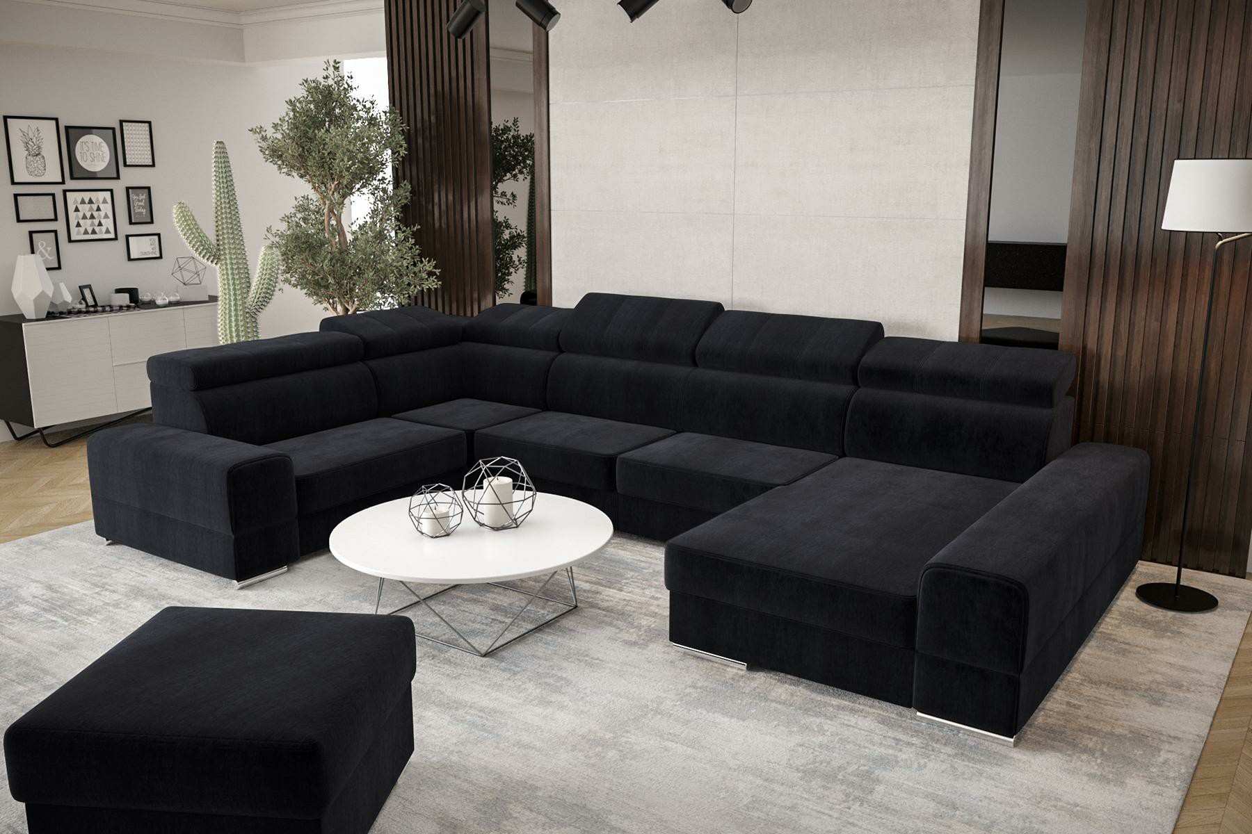 Ecksofa Ledersofa Design Sofa Ecksofas U Form Modernes Polster Wohnzimmer Möbel