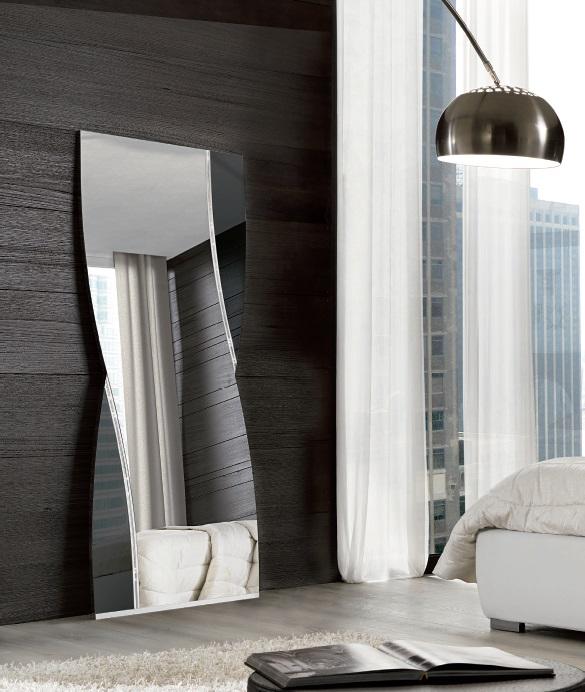 Bodenspiegel Spiegel Wandspiegel Schlafzimmer Modern Wellig Design Spieglein Neu