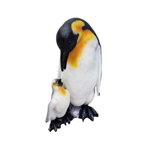 Abstrakt Pinguin Figur Statue Skulptur Deko Garten Design Statuen Dekoration Neu