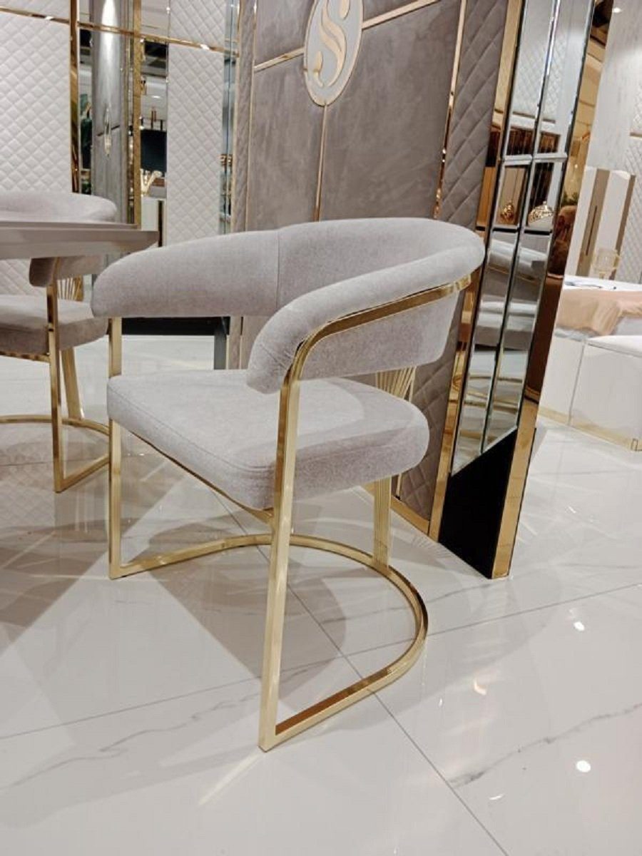 Esszimmer 4x Stühle mit einzigartiger Formgebung Stilvoll Modern Sofort