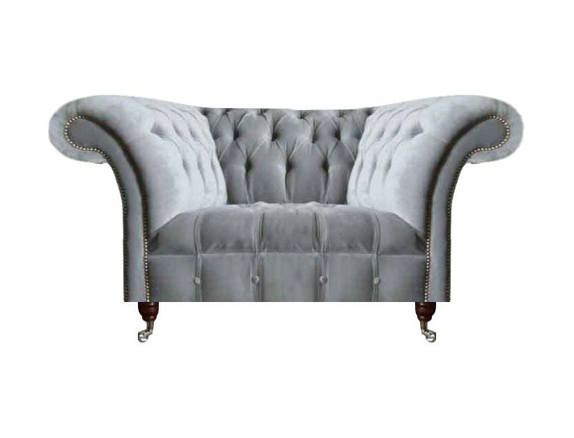 Designer Chesterfield Sessel Lehnsessel Einzelsitzer Moderne Sitzmöbel