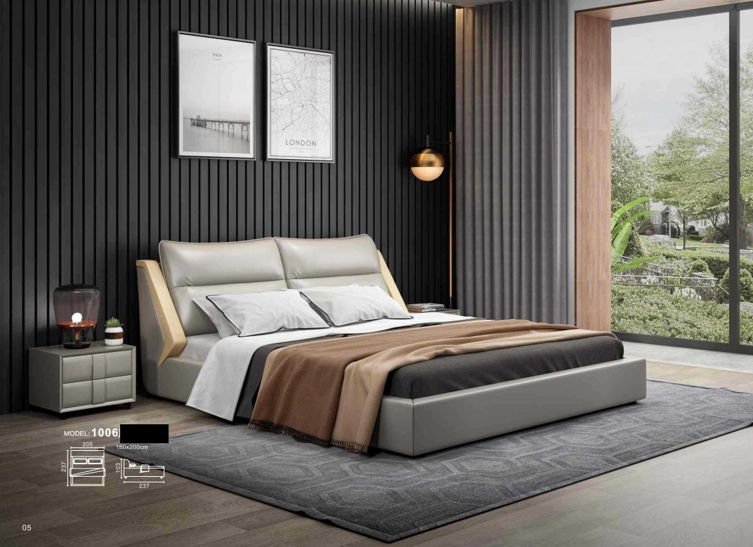 Schlafzimmer Luxus Bett Design Holz Bett Betten 180x200cm Betten Hotel