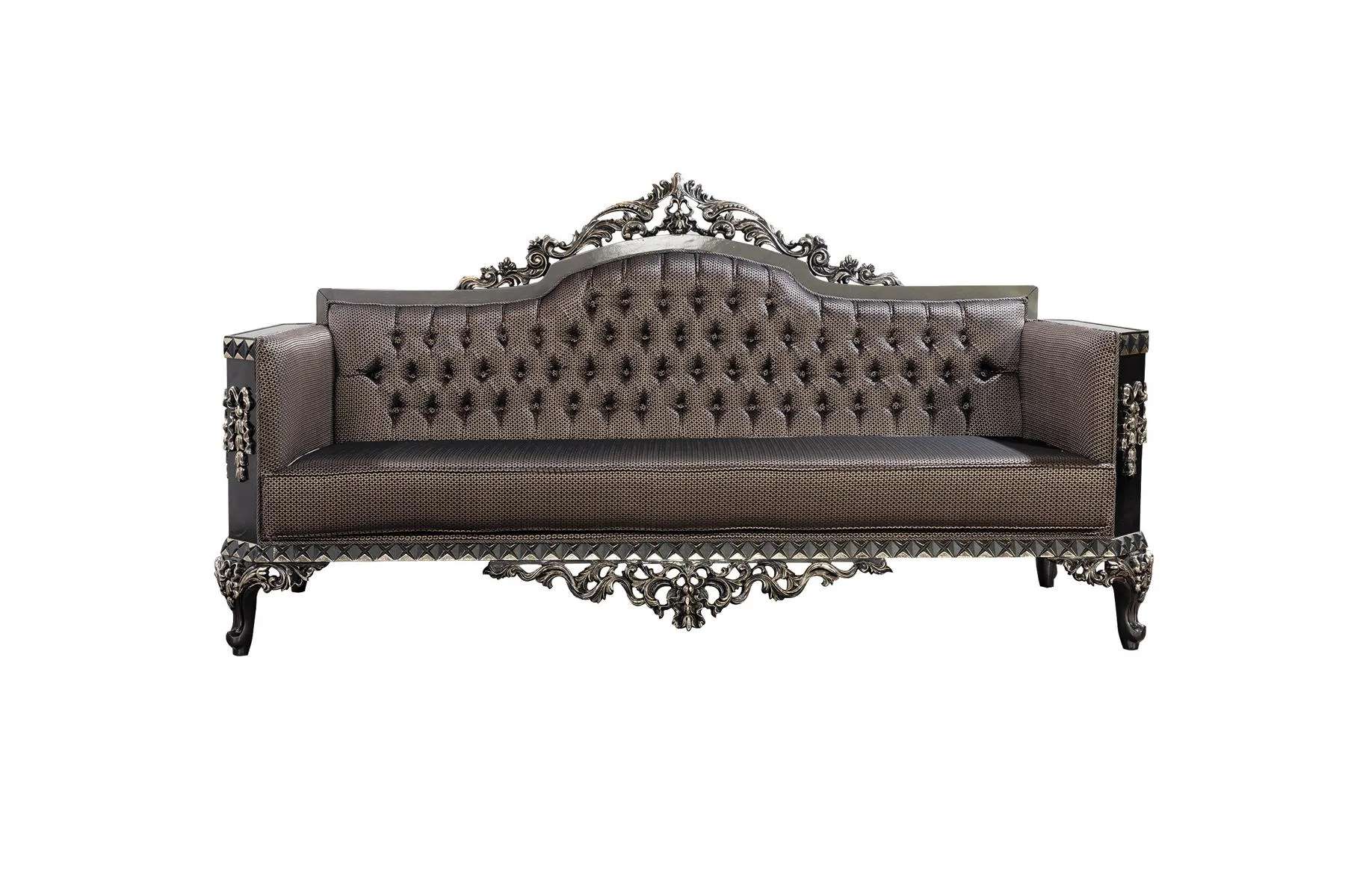 Luxus Dreisitzer Design Sofa 3Sitzer Polster Couchen Chesterfield