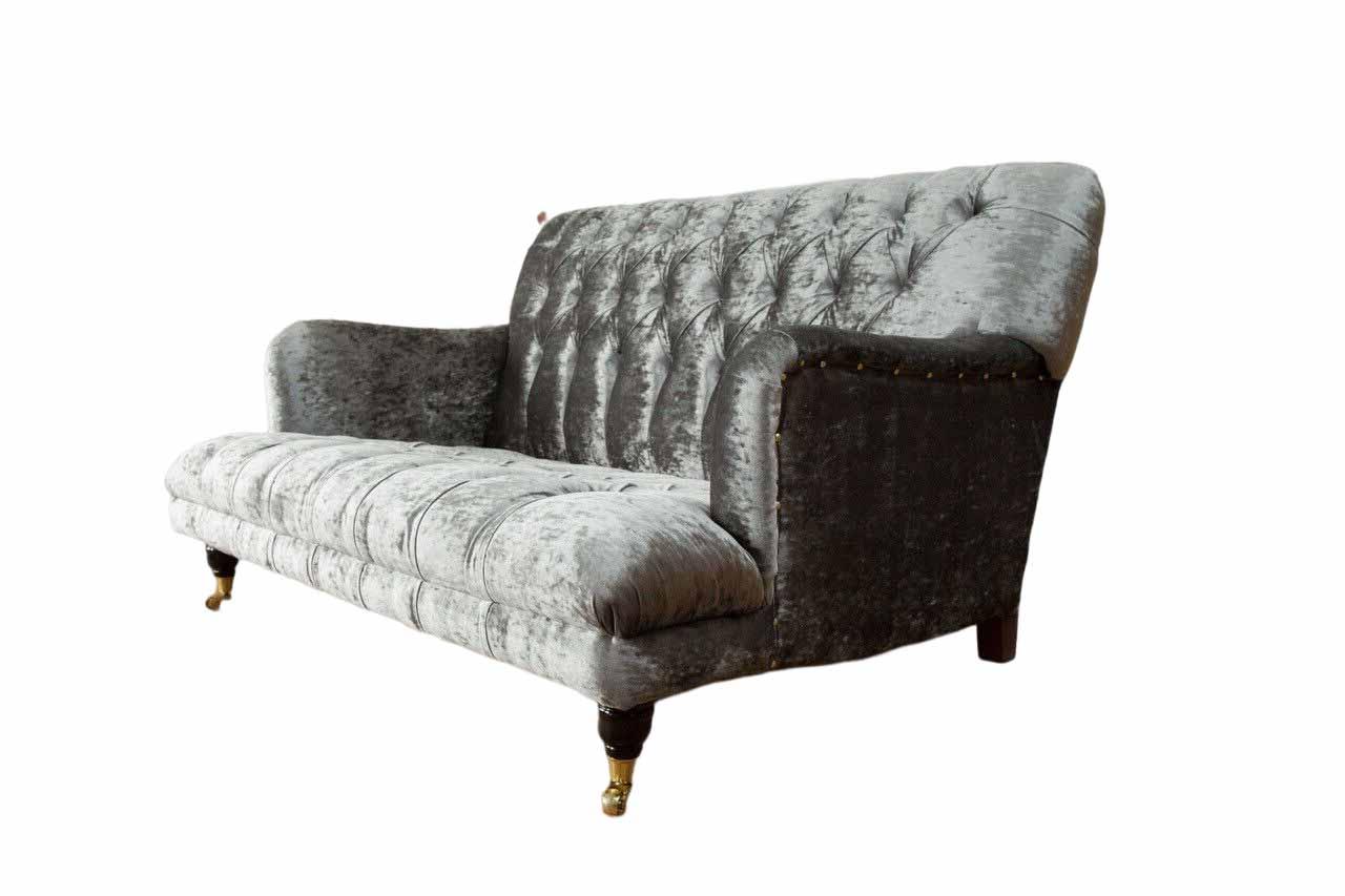 Design Sofa 3 Sitzer Chesterfield Couch Polster Design Wohnzimmer