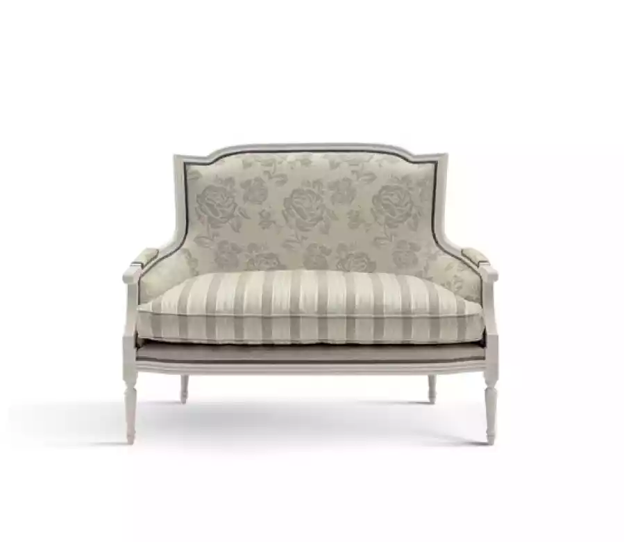 Sofa 2 Sitzer Polster Sofas Design Luxus Couch Sofas Luxus Weiß Neu
