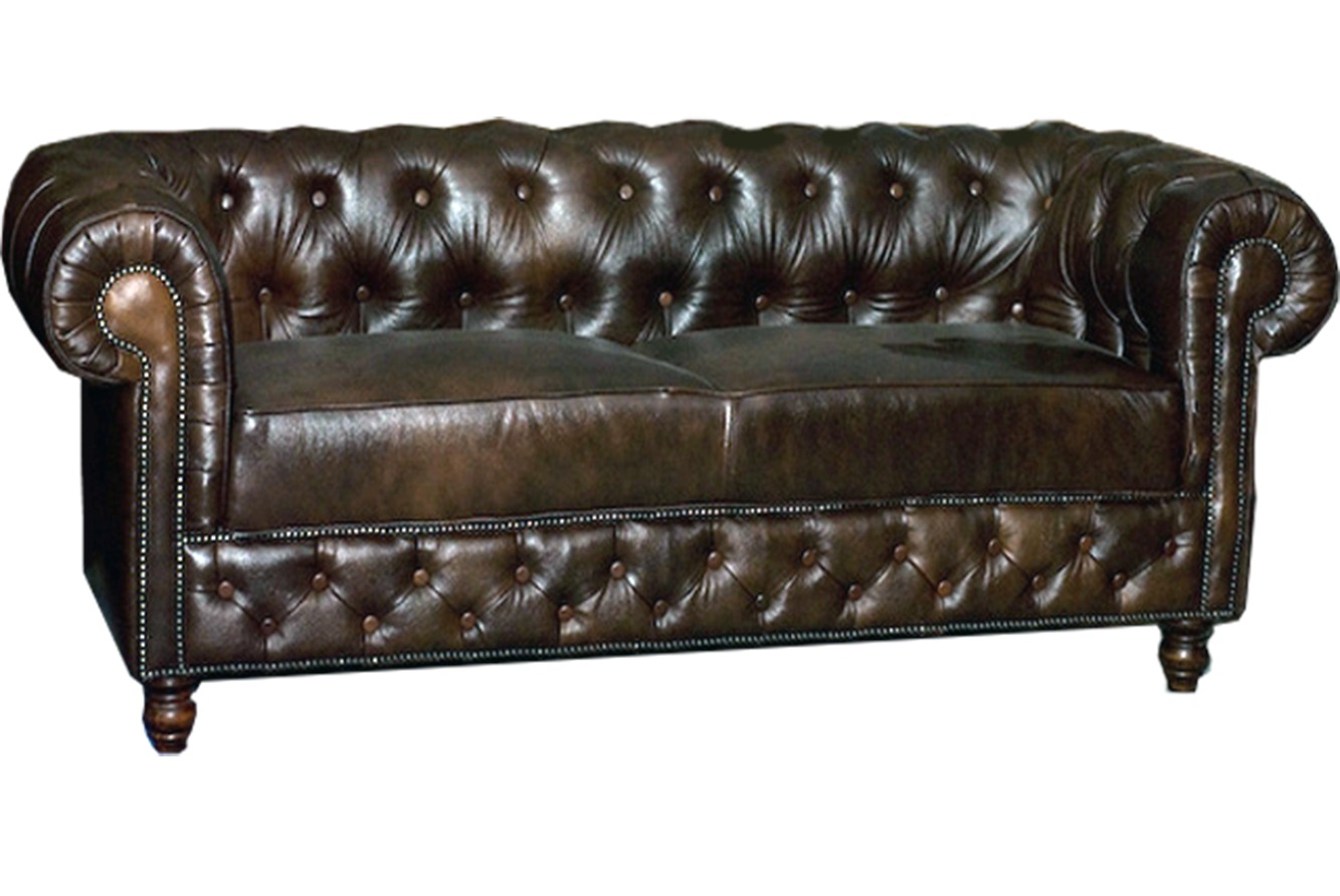 CHESTERFIELD 3+2+1 SOFAGARNITUR LEDERSOFA POLSTER COUCH BRAUN KLASSISCH