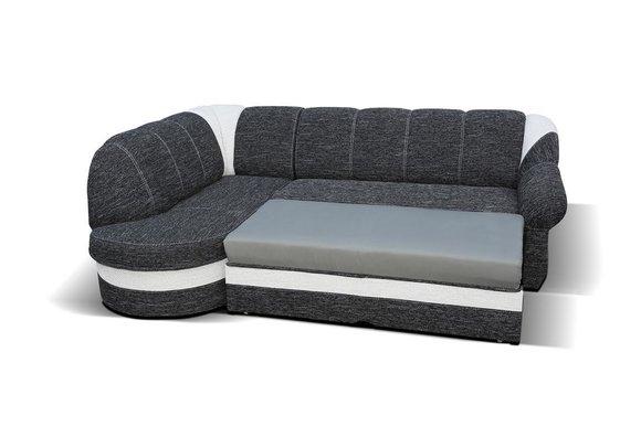 Schlafsofa Ecksofa Sofa Couch Polster Eck Garnitur Sitz Sofas Textil Couchen Neu