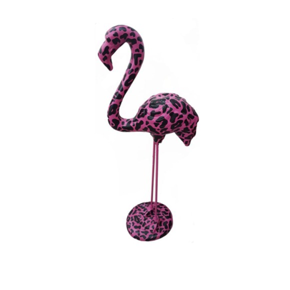 Abstrakt flamingo Figur Statue Skulptur Garten Design Dekorative Statuen