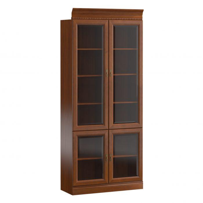 Klassische Schränke Vitrine Vitrinenschrank Glas Schrank Bücherregal