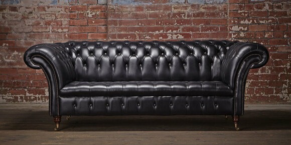 Chesterfield Polster Sofa Couch Designer Garnitur Sitz Couchen Klassisch