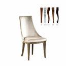 Klassischer Designer Polster Stuhl Gepolstert Stühle Textil Leder Stoff