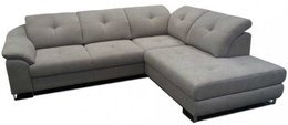 Ecksofa Ecke Wohnlandschaft mit Bettfunktion Sofa Ecksofa Couch Garnitur