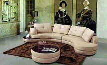 Ecksofa Garnitur Wohnlandschaft Designer Sofa Couch Polster Sofas Paris Royal II