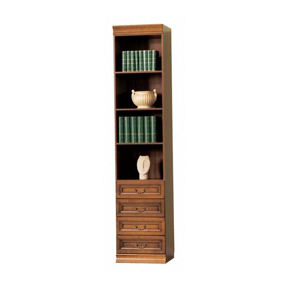 Klassische Schränke Schrank Schrankwand Bücherregal Vitrine Bücherschrank