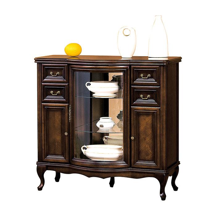 Klassische Design Sideboard Anrichte Kommode Vitrine Kommodenschrank Bar