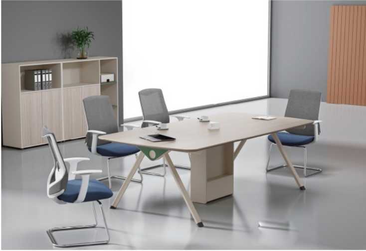 Konferenztisch Holz Büromöbel Design Tisch Einrichtung Arbeitszimmer