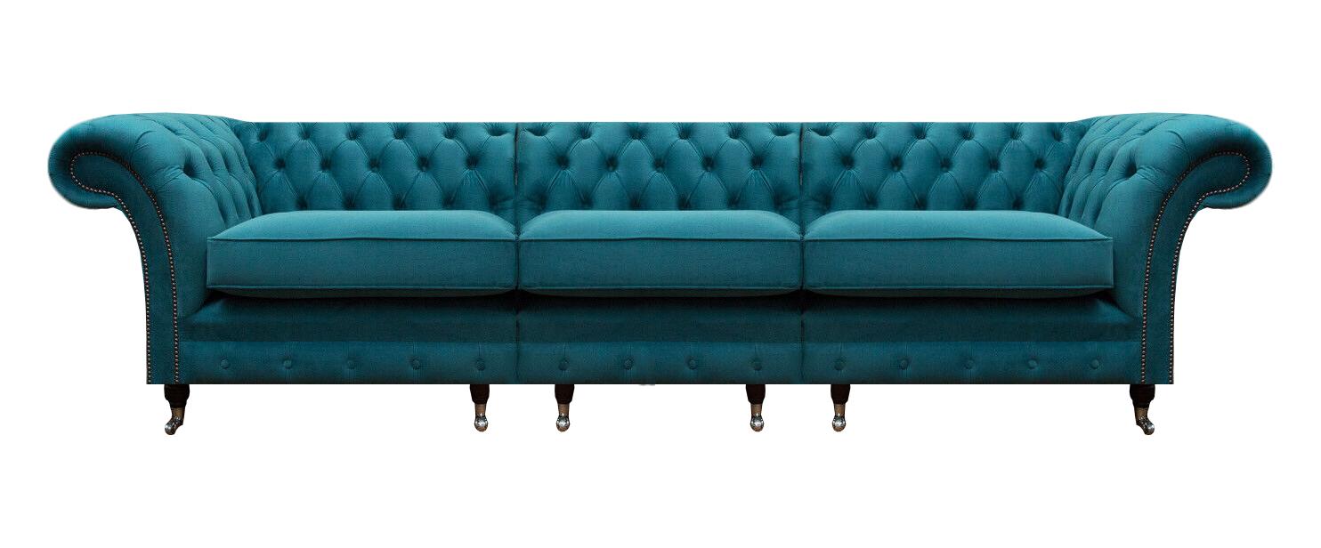 Designer Sofa Dreisitze Couch Luxus Chesterfield Wohnzimmer Neu Einrichtung