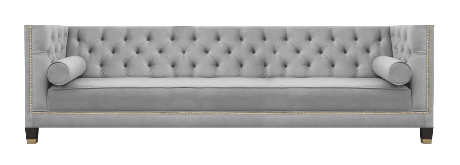 Wohnzimmer Viersitzer Sofa Couch Chesterfield Luxus Modern Big Sofas Couchen