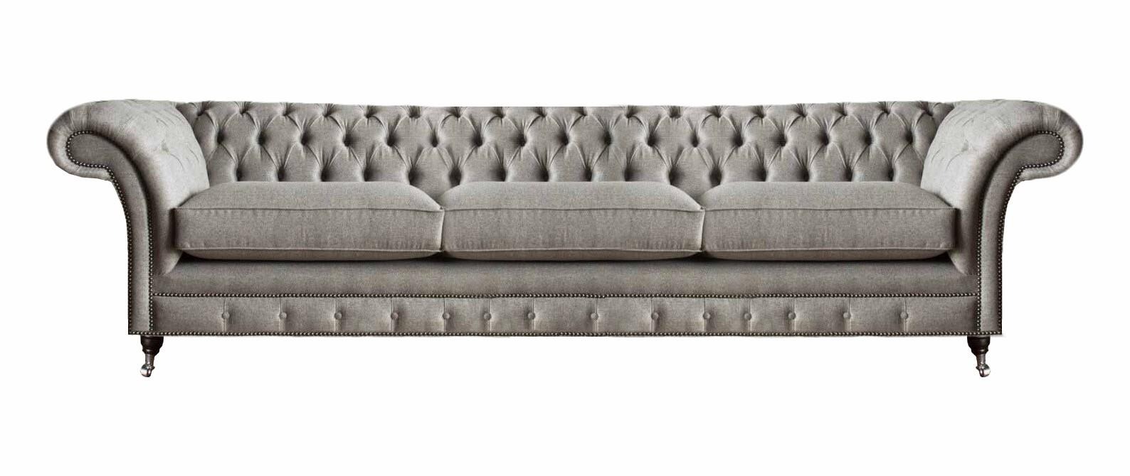 Luxus Sitzmöbel Design Chesterfield Sofa Dreisitze Wohnzimmer Couch Neu