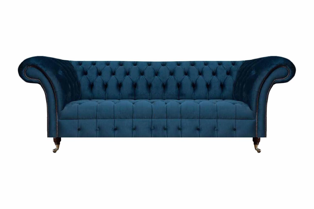 Sofa Dreisitze Couch Wohnzimmer Polstersofa Sitzmöbel Möbel Polster Chesterfield